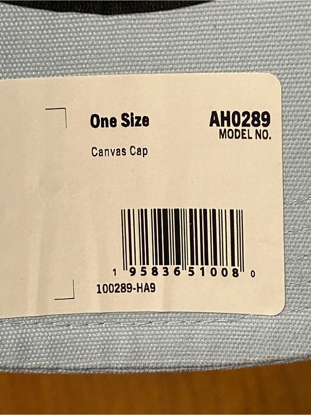 Carhartt Force Canvas Logo Baseball Cap Hat Light Blue Adjustable Strapback